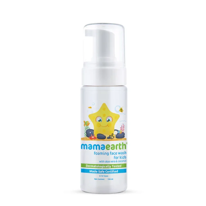 mamaearth-foaming-face-wash-for-kids-150-ml mamaearth foaming face wash for kids 150ml