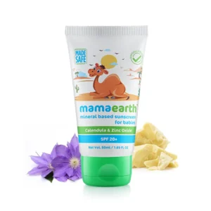 mamaearth mineral based sunscreen 50ml