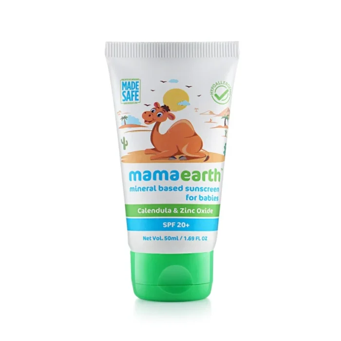 mamaearth mineral based sunscreen 50ml mamaearth mineral based sunscreen 50ml